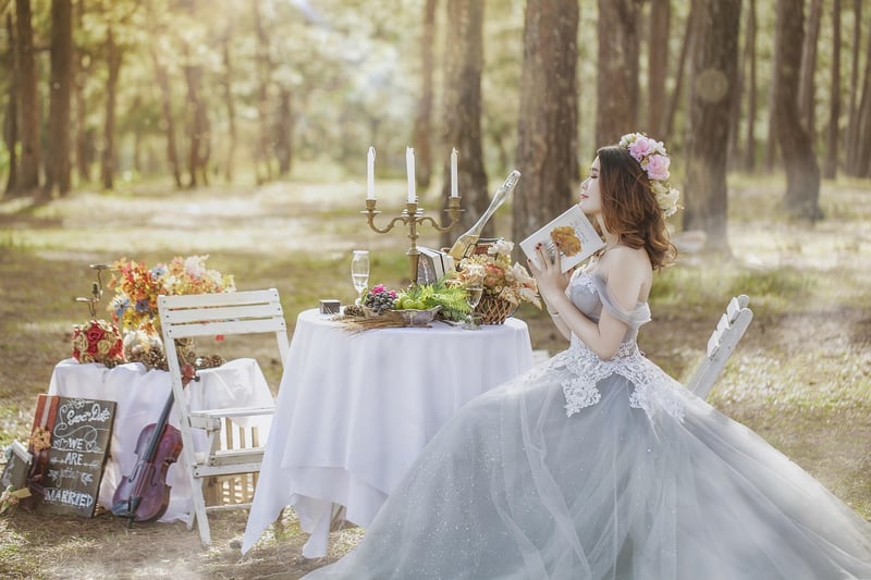 Vintage Wedding Table Settings